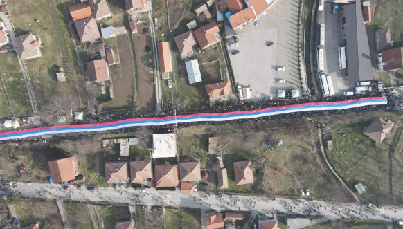 Srpska zastava u Rudaru