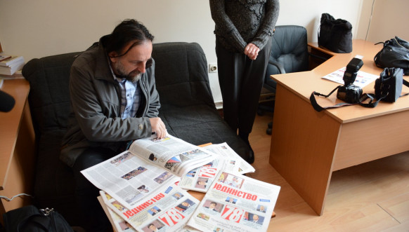 Živojin Rakočević na rođendanu Jedinstva Živojin Rakočević na rođendanu Jedinstva