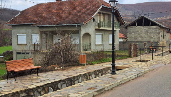 Uređena ulica u Velikoj Hoči Uređena ulica u Velikoj Hoči