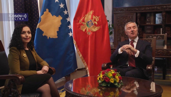 Milo Đukanović i Vjosa Osmani