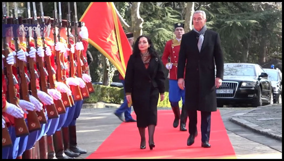Milo Đukanović i Vjosa Osmani