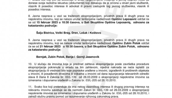 Obaveštenje Ministarstva infrastrukture o javnoj raspravi.jpg