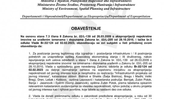 Obaveštenje Ministarstva o javnoj raspravi.jpg