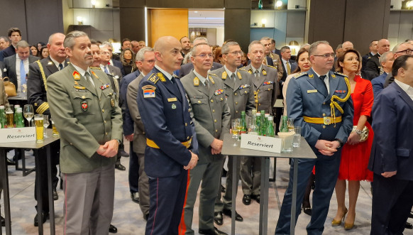 Prijem u Beču povodom Dana državnosti Srbije - načelnik Generalštaba Vojske