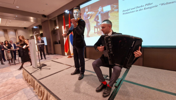 Prijem u Beču povodom Dana državnosti Srbije - braća Piler