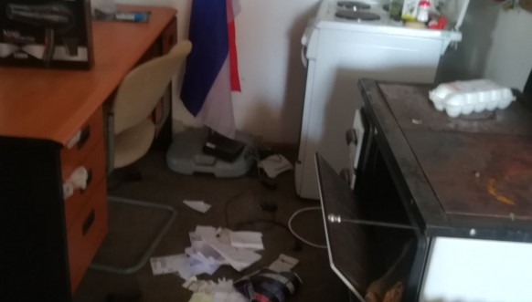Opljačkana kuća Dragiše Mirića Opljačkana kuća Dragiše Mirića