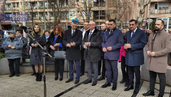 Parastos u Severnoj Mitrovici