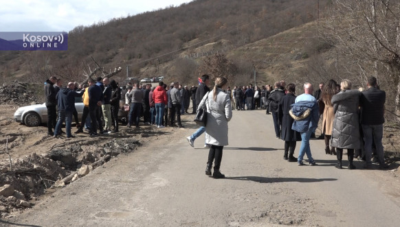 Protest meštana Jošanice zbog prebijanja Srba