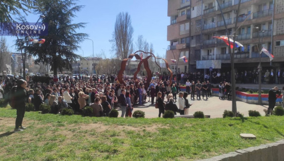 Severna Mitrovica - Obeležavanje 24 godine od početka NATO bombardovanja SR