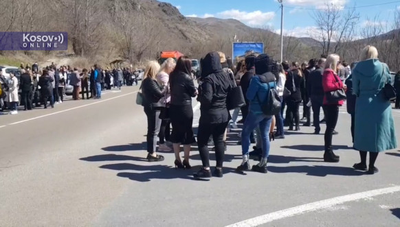 Protest kod Bistričkog mosta