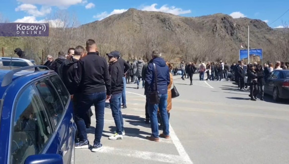 Protest kod Bistričkog mosta