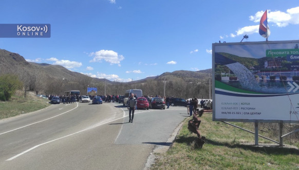 Protest kod Bistričkog mosta