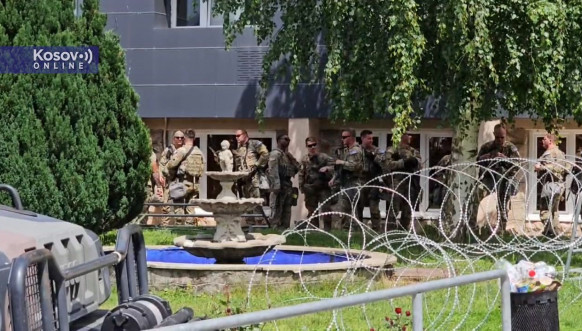 Američki vojnici Kfora u Leposaviću