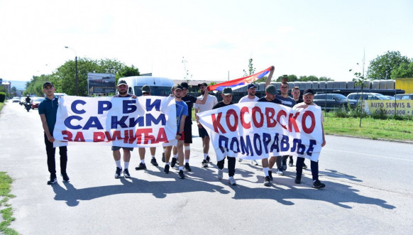 Mladići iz Kosovskog Pomoravlja stigli u Ćupriju Mladići iz Kosovskog Pomoravlja stigli u Ćupriju