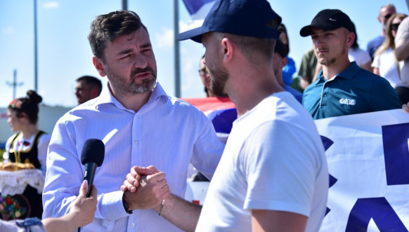 Mladići iz Kosovskog Pomoravlja stigli u Ćupriju Mladići iz Kosovskog Pomoravlja stigli u Ćupriju