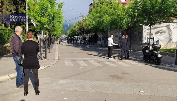 Okupljanje Srba u Zvečanu