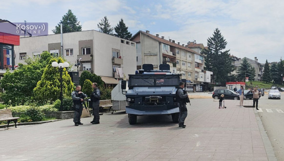 Policija u Leposaviću