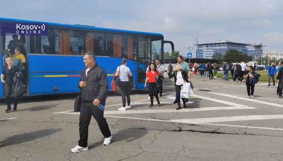 Srbi sa Kosova stigli u Beograd