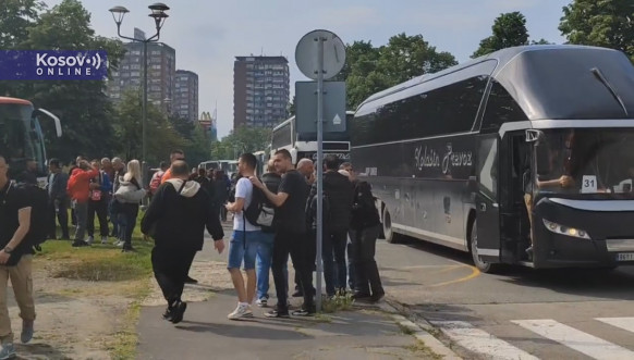 Srbi sa Kosova stigli u Beograd
