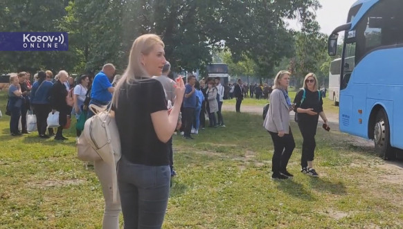 Srbi sa Kosova stigli u Beograd