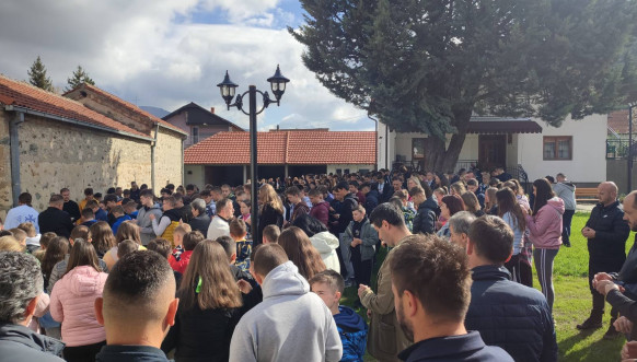 Štrpce, pomen stradalima u školi u Beogradu Štrpce, pomen stradalima u školi u Beogradu