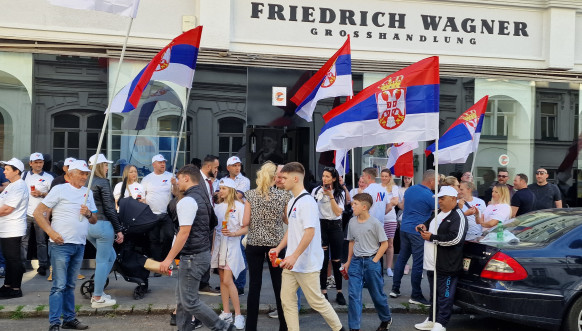 Srbi iz Beča poslali poruku podrške skupu "Srbija nade"