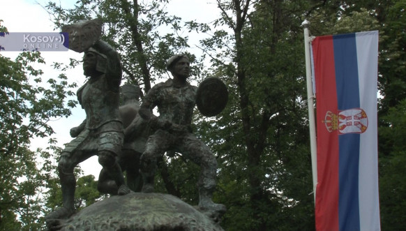 Polaganje venaca na Spomenik herojima sa Košara u Beogradu