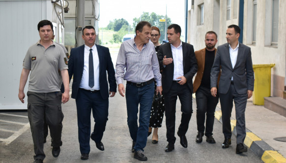 Bogoev na graničnom prelazu Tabanovce