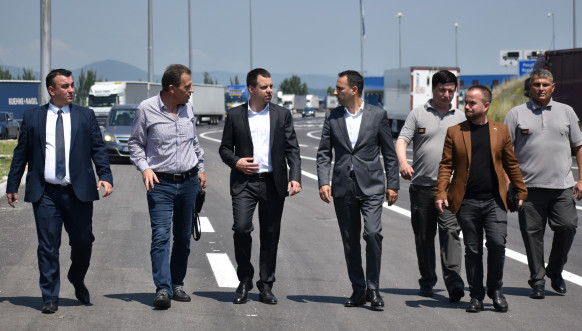 Bogoev na graničnom prelazu Tabanovce
