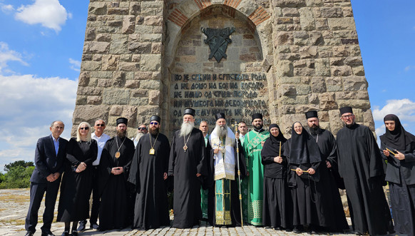 Patrijarh Porfirije na Gazimestanu Patrijarh Porfirije na Gazimestanu