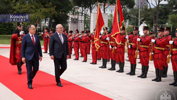 Poseta predsednika Estonije Albaniji Poseta predsednika Estonije Albaniji