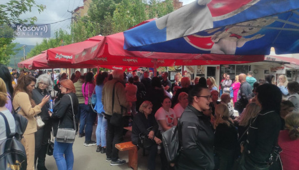 Protest u Zvečanu