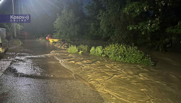 Reka Janjevka poplavila dvorišta u Donjoj i Gornjoj Gušterici