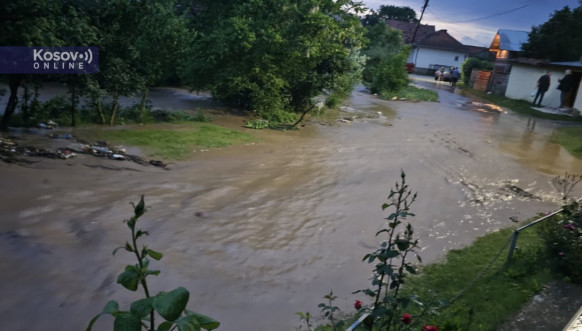 Reka Janjevka poplavila dvorišta u Donjoj i Gornjoj Gušterici