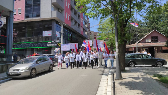 Protest Severna Mitrovica