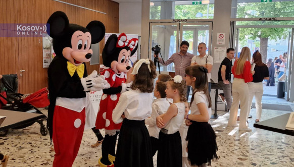 Humanitarna manifestacija Srpskog centra iz Beča "Humetnost" za košarkaški klub "Centar" iz Severne Mitrovice