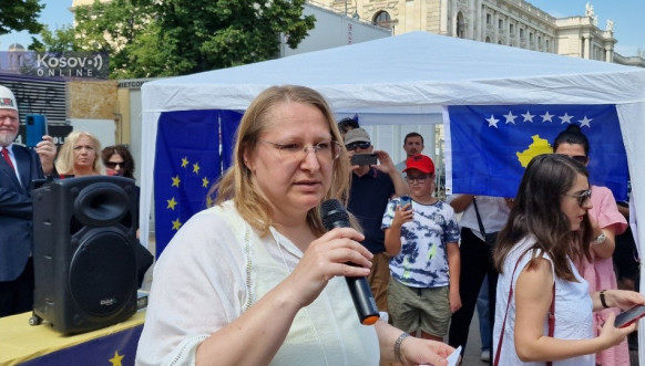 Austrijska aktivistkinja Kati Šneberger