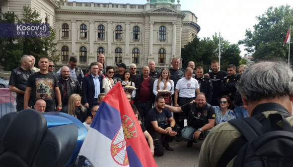 Bajkeri Srbije krenuli put Kosova
