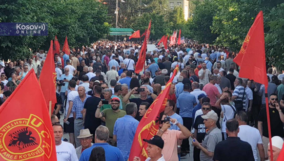 Protest veterana OVK u Prištini