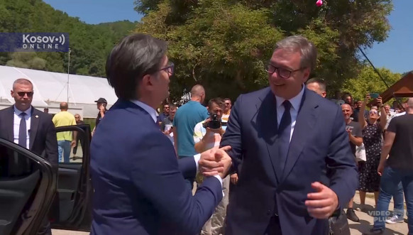 Vučić i Pendarovski u Prohoru Pčinskom