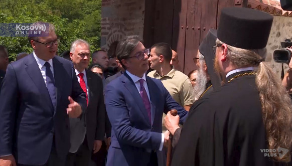 Vučić i Pendarovski u Prohoru Pčinskom