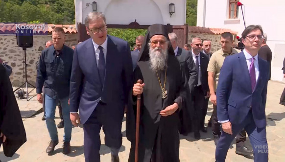 Vučić i Pendarovski u Prohoru Pčinskom