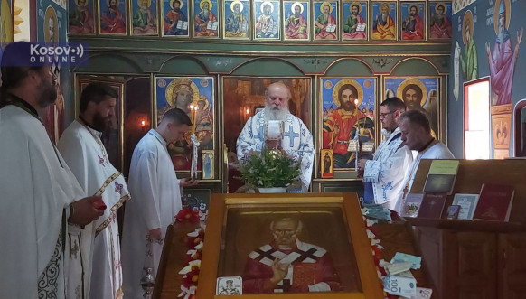 Vladika Teodosije u Štrpcu