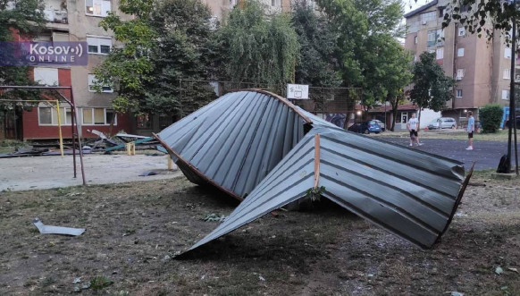 Grad pogodio Kosovsku Mitrovicu