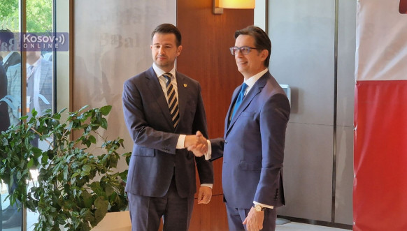 Samit Brdo-Brioni Jakov Milatović i Stevo Pendarovski