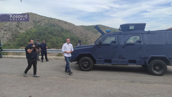 Banjska, nakon policijske akcije 27.9.2023.