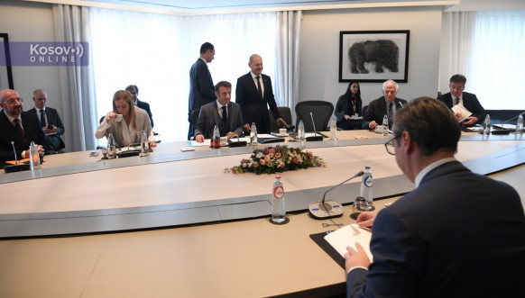 Aleksandar Vučić sa liderima EU