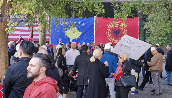 Protest Albanaca u Njujorku