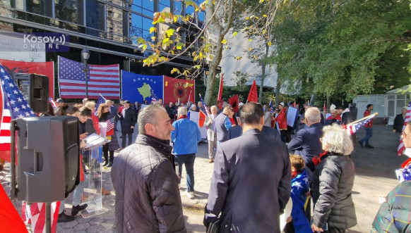 Protest Albanaca u Njujorku