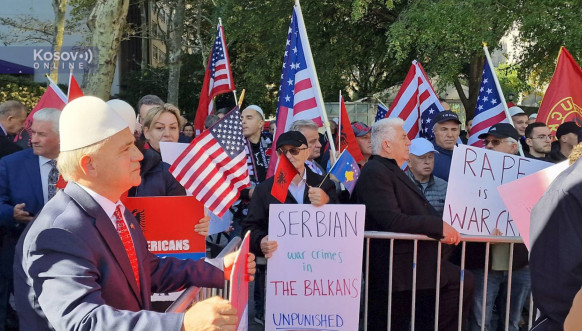 Protest Albanaca u Njujorku